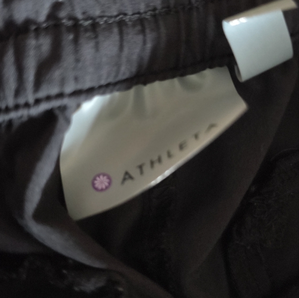 Athleta Women's Black Track Pants - Picture 3 of 5